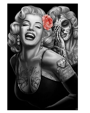 Detail Marilyn Monroe Sugar Skull Poster Nomer 12