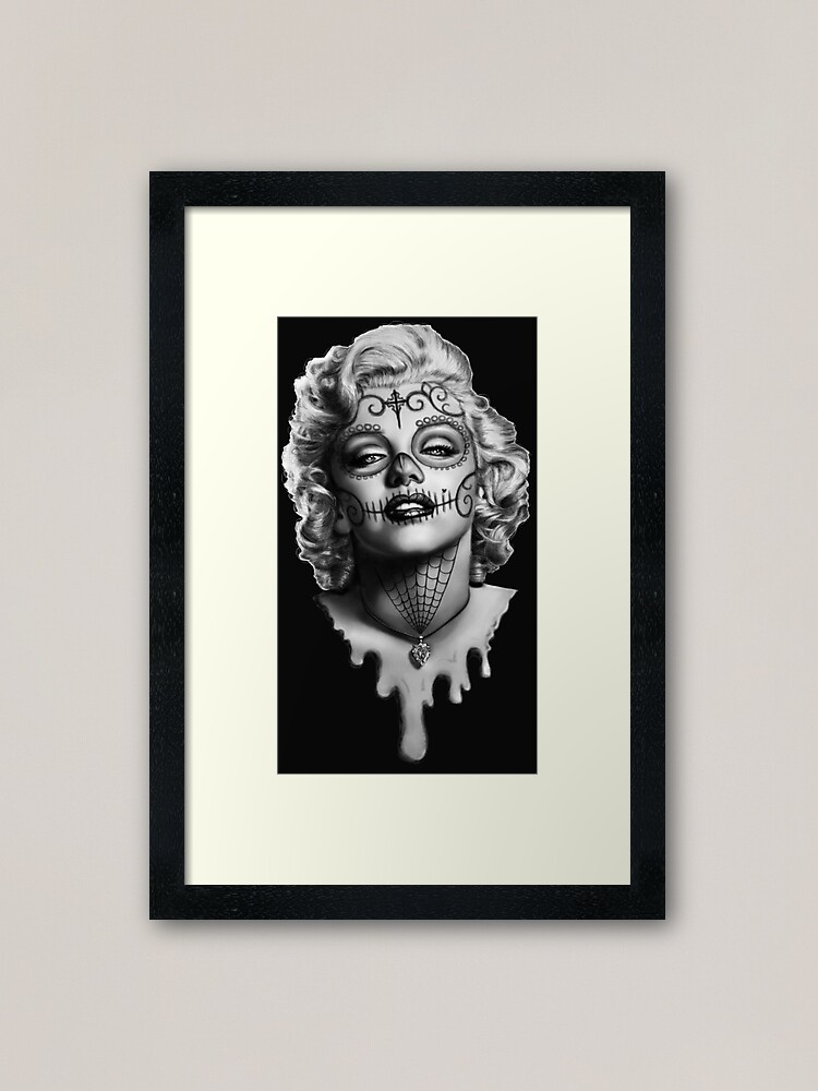 Detail Marilyn Monroe Sugar Skull Poster Nomer 17