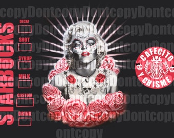 Detail Marilyn Monroe Sugar Skull Poster Nomer 33
