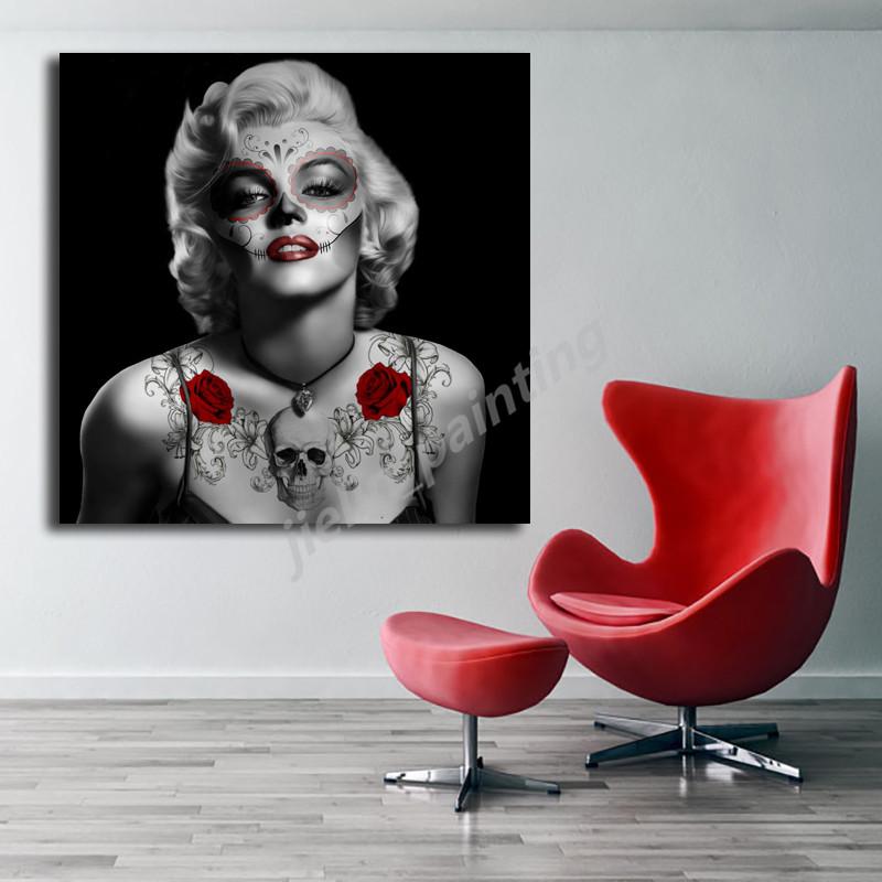 Detail Marilyn Monroe Sugar Skull Poster Nomer 40