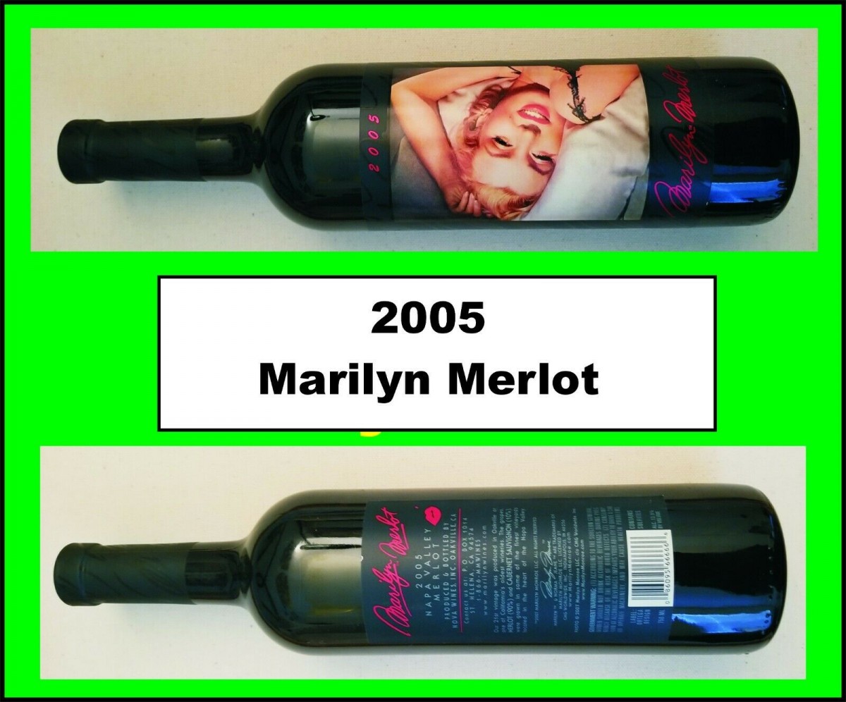 Detail Marilyn Monroe Wine Bottles Ebay Nomer 28