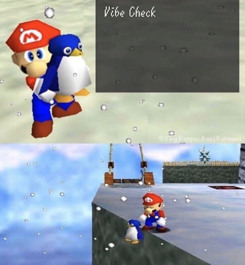 Detail Mario 64 Penguin Meme Nomer 11