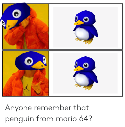 Detail Mario 64 Penguin Meme Nomer 39