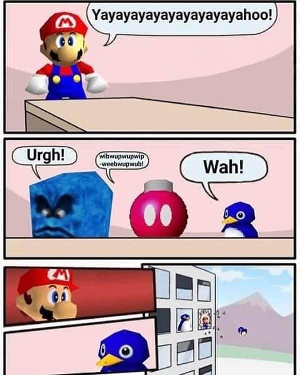 Detail Mario 64 Penguin Meme Nomer 8