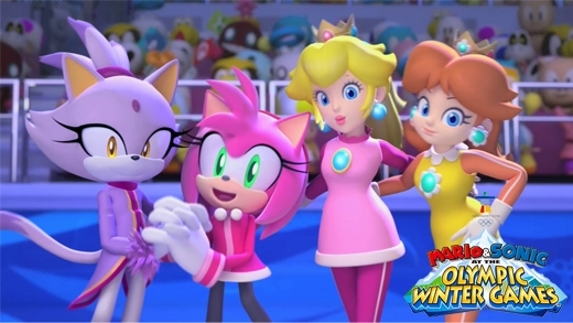 Detail Mario And Sonic At The Olympic Winter Games Peach Nomer 24