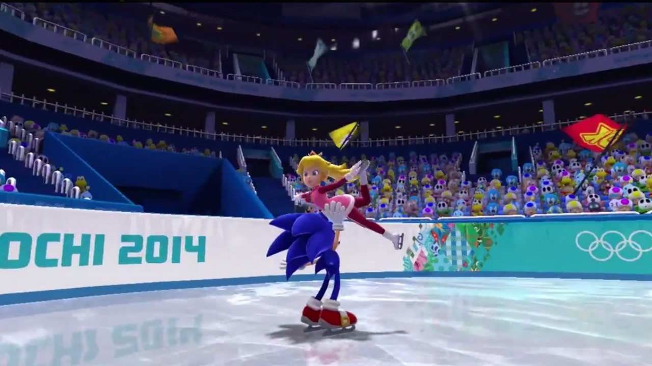 Detail Mario And Sonic At The Olympic Winter Games Peach Nomer 40