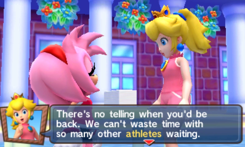 Detail Mario And Sonic At The Olympic Winter Games Peach Nomer 9