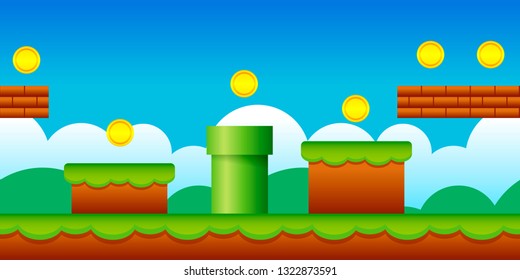 Detail Mario Background Png Nomer 21