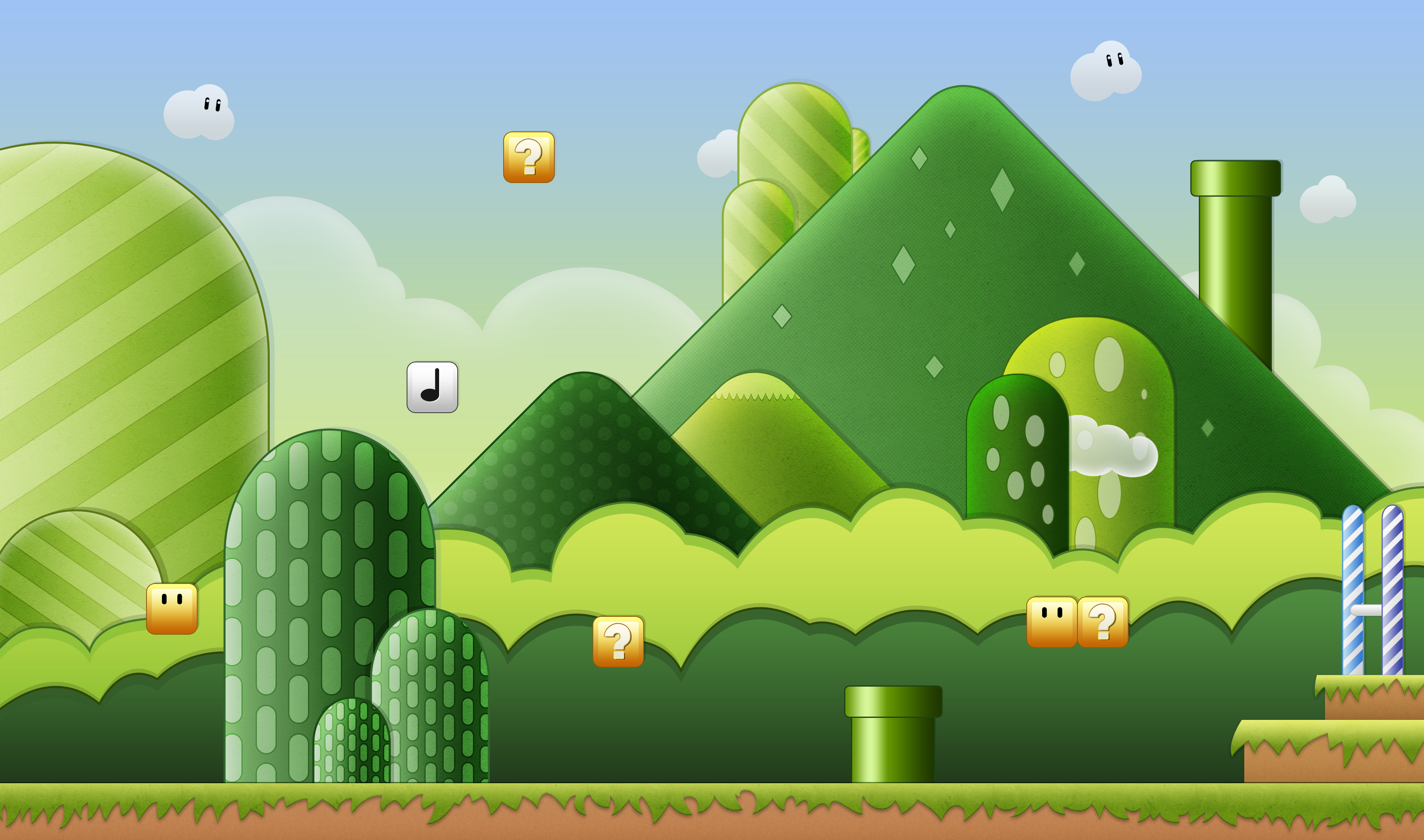 Detail Mario Background Png Nomer 9