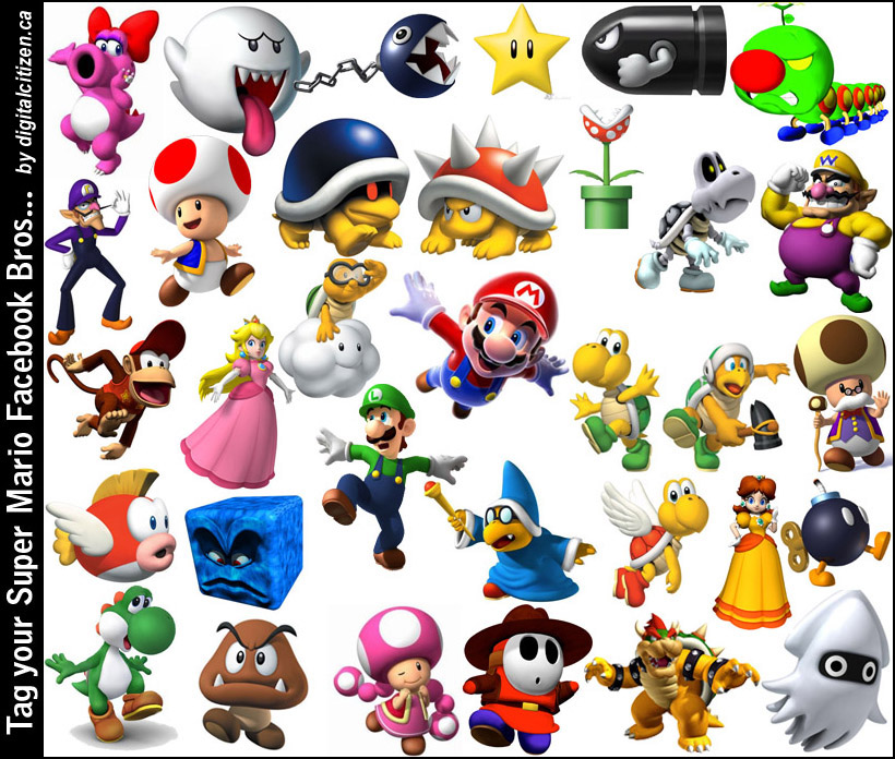 Detail Mario Bros Character Nomer 24