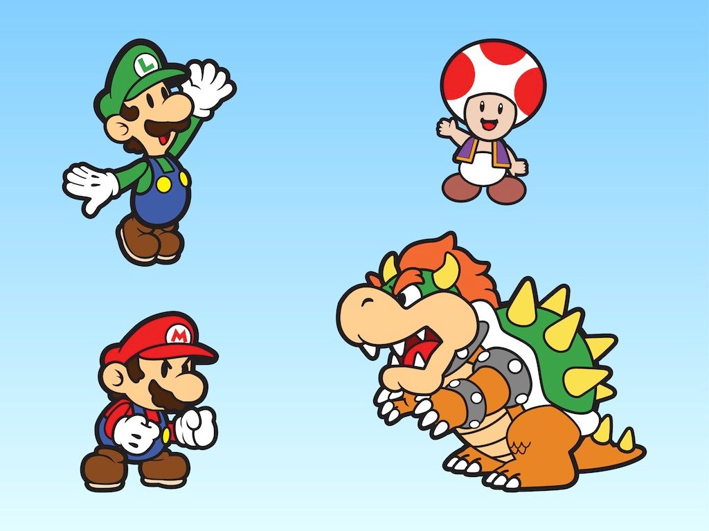 Detail Mario Bros Characters Pics Nomer 26