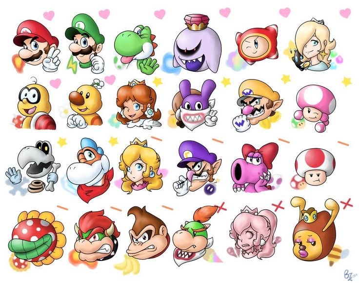 Detail Mario Character Pics Nomer 17