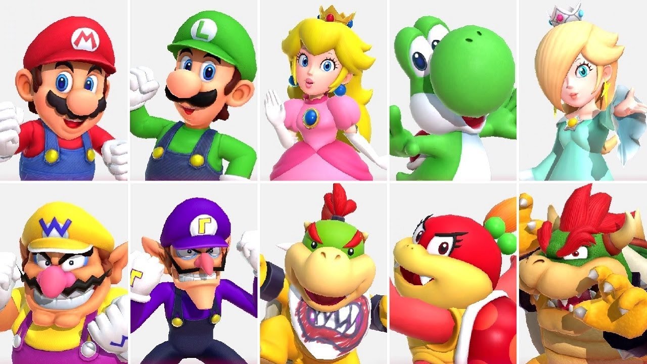 Detail Mario Character Pictures Nomer 22