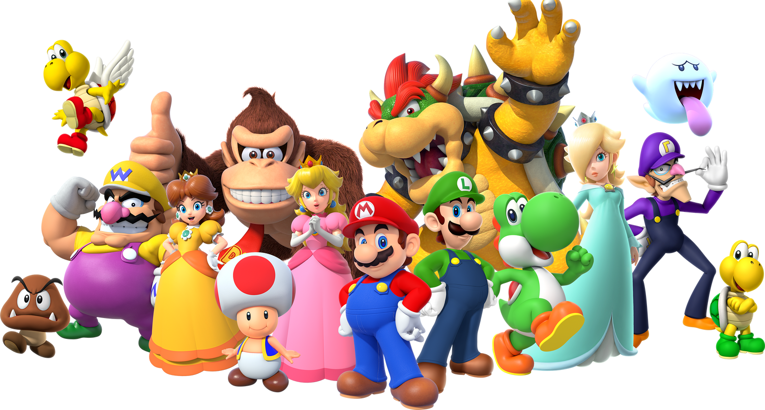Detail Mario Character Pictures Nomer 5
