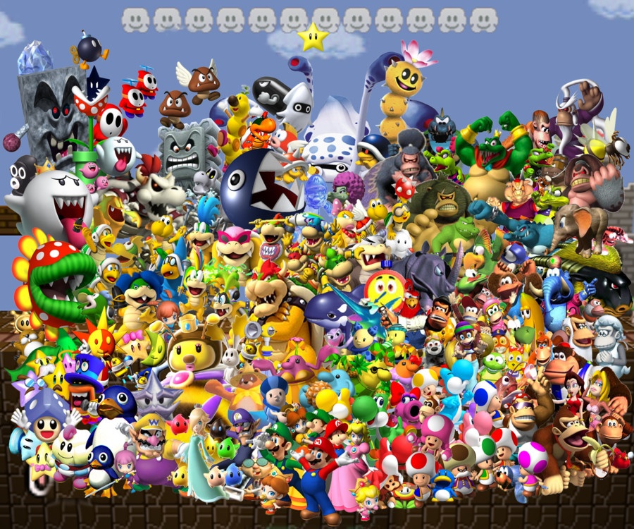 Detail Mario Characters Pics Nomer 15