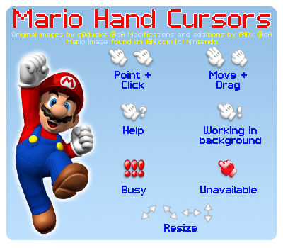 Detail Mario Cursor Nomer 6