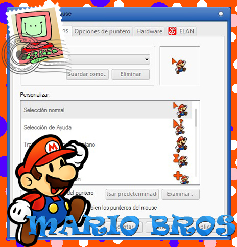 Detail Mario Cursor Nomer 33