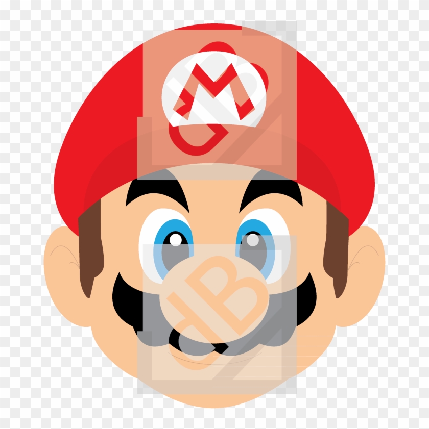 Detail Mario Head Png Nomer 16