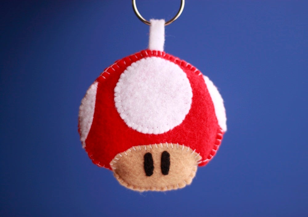 Detail Mario Mushroom Keychain Nomer 15