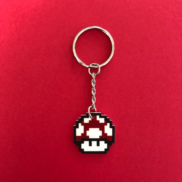 Detail Mario Mushroom Keychain Nomer 33