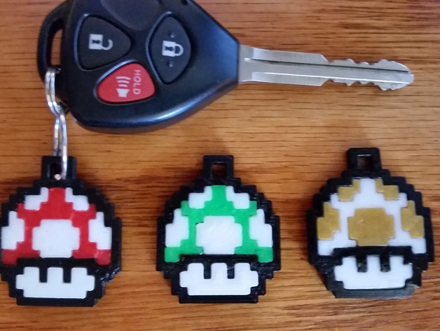 Detail Mario Mushroom Keychain Nomer 40