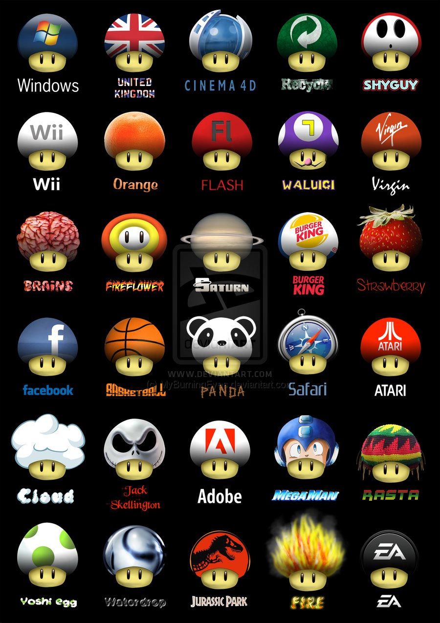 Detail Mario Mushroom Pic Nomer 30