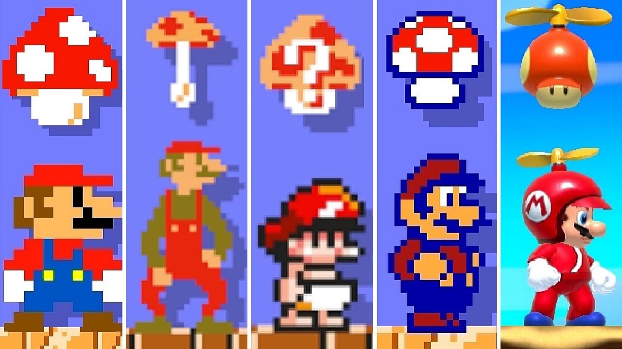 Detail Mario Mushrooms Images Nomer 33