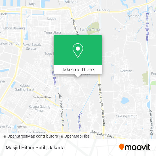 Detail Peta Jakarta Hitam Putih Nomer 28