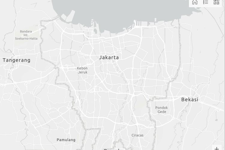 Detail Peta Jakarta Hitam Putih Nomer 34
