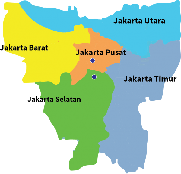 Detail Peta Jakarta Pusat Nomer 36