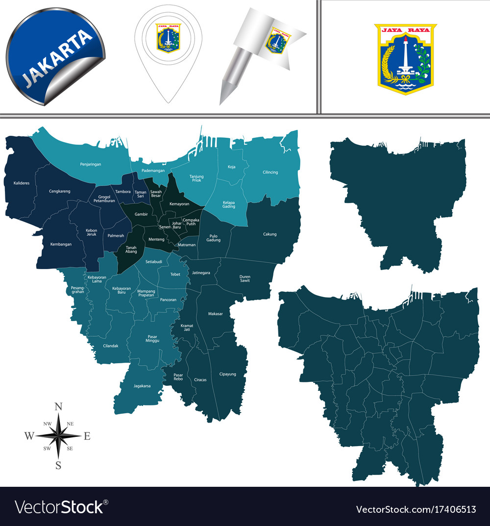 Detail Peta Jakarta Vector Nomer 6