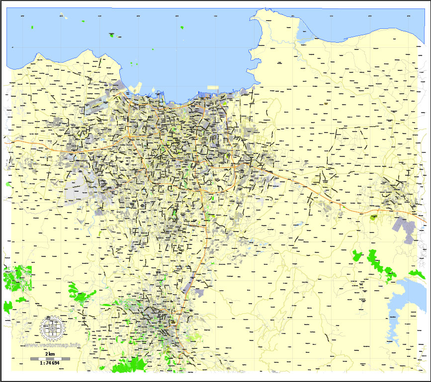 Detail Peta Jakarta Vector Nomer 53