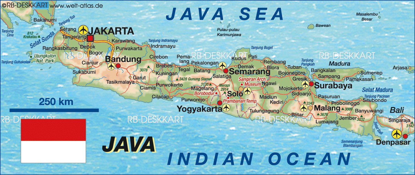 Detail Peta Jawa Bali Nomer 12