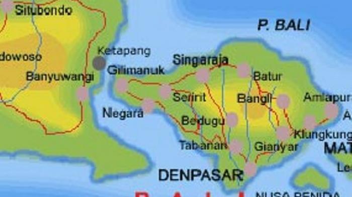 Detail Peta Jawa Bali Nomer 29
