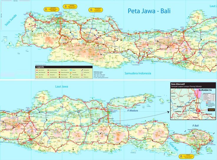 Detail Peta Jawa Bali Nomer 33