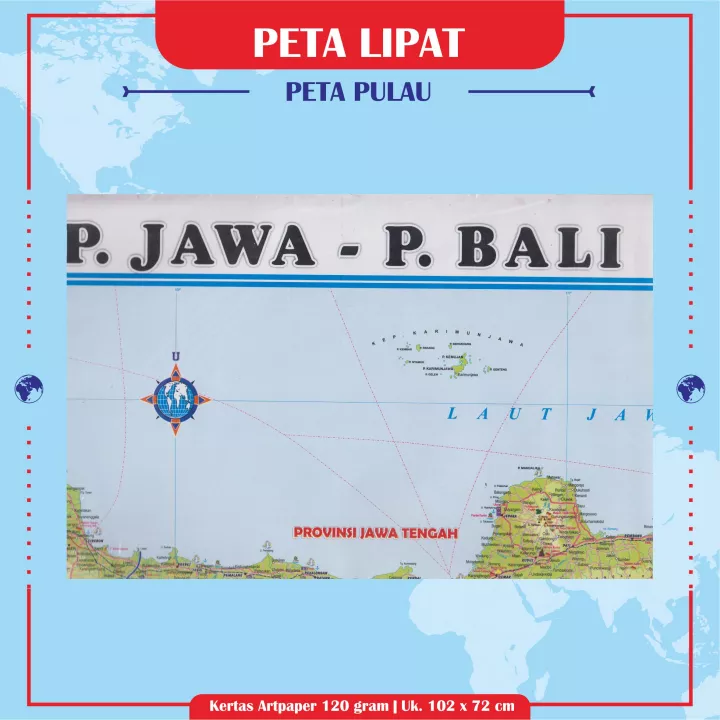 Detail Peta Jawa Bali Nomer 34