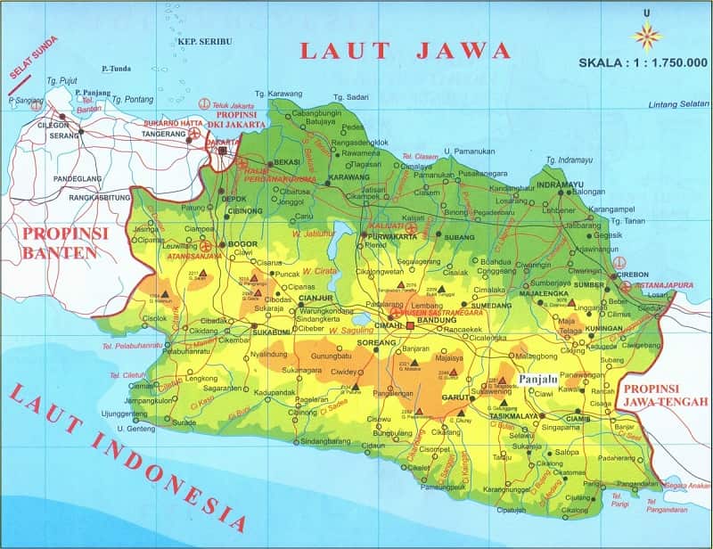 Detail Peta Jawa Barat Vector Nomer 31