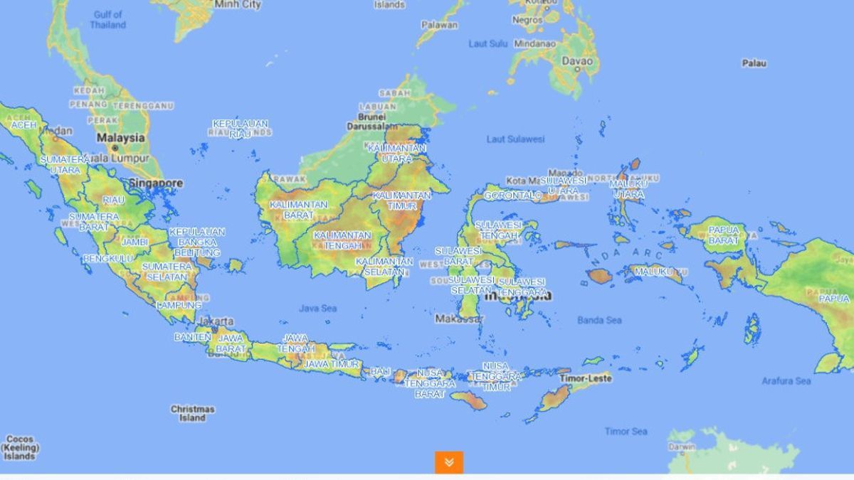 Detail Peta Jawa Dan Bali Nomer 26