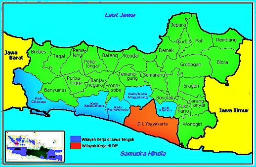 Detail Peta Jawa Tengah Dan Jawa Timur Nomer 11