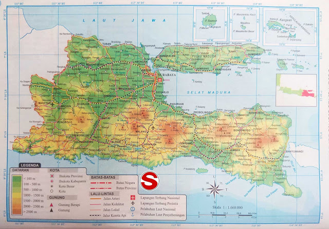 Detail Peta Jawa Tengah Dan Jawa Timur Nomer 54