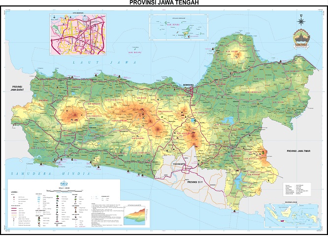 Detail Peta Jawa Tengah Dan Jawa Timur Nomer 55