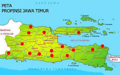 Detail Peta Jawa Timur Dan Jawa Tengah Nomer 11