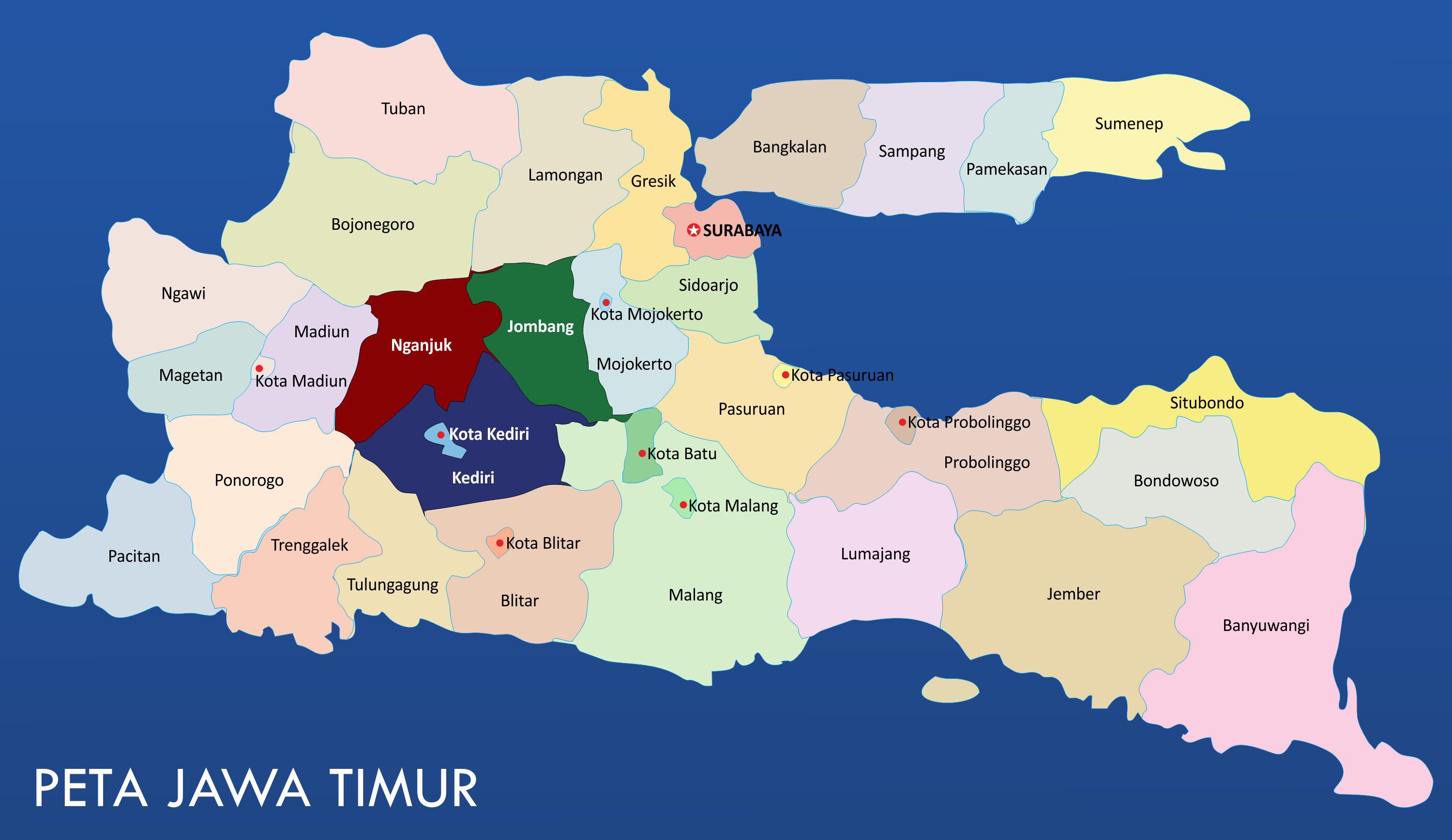 Detail Peta Jawa Timur Png Nomer 40