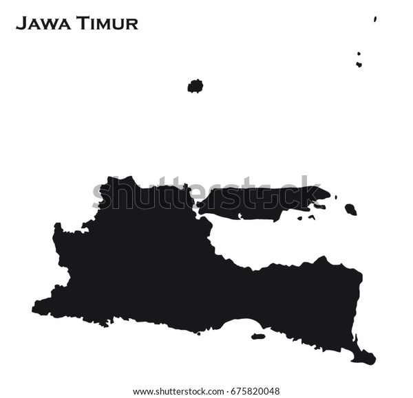 Detail Peta Jawa Timur Vector Nomer 6