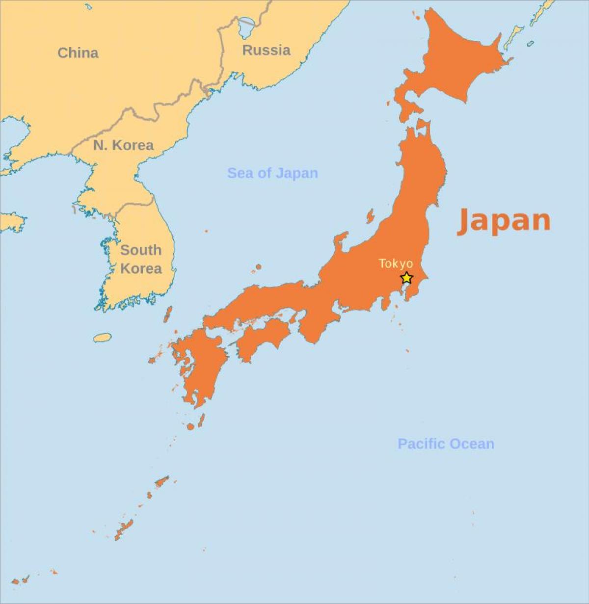 Detail Peta Jepang Dan Korea Nomer 42