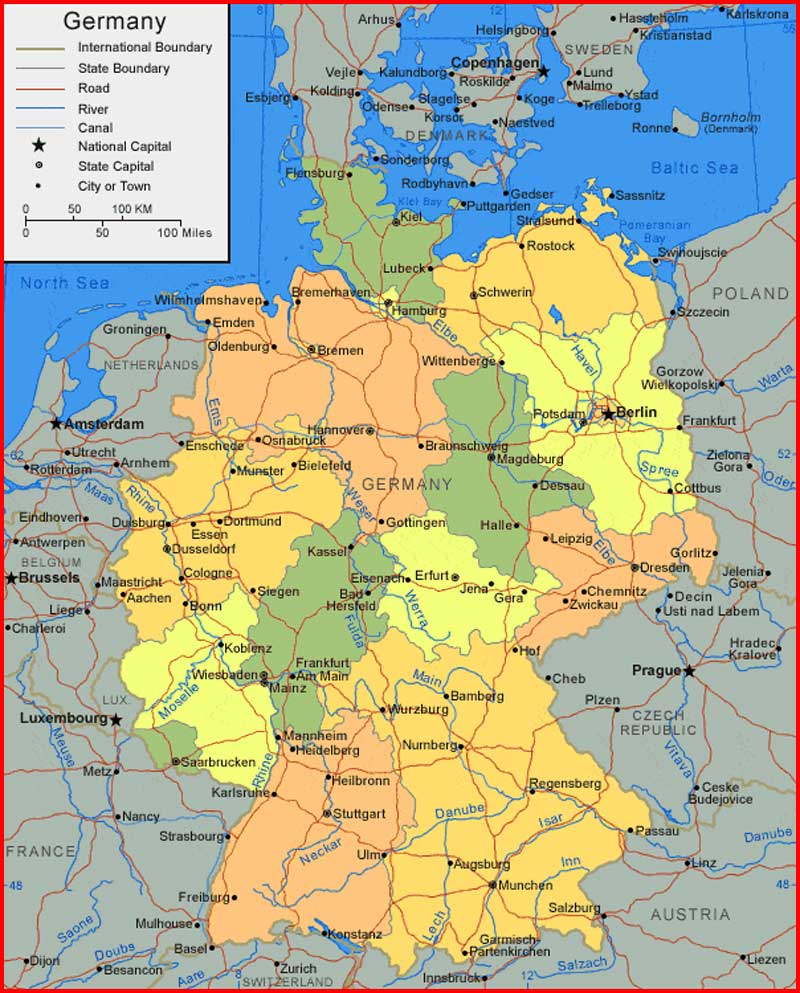Detail Peta Jerman Barat Dan Timur Nomer 32
