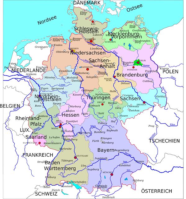 Detail Peta Jerman Barat Dan Timur Nomer 39
