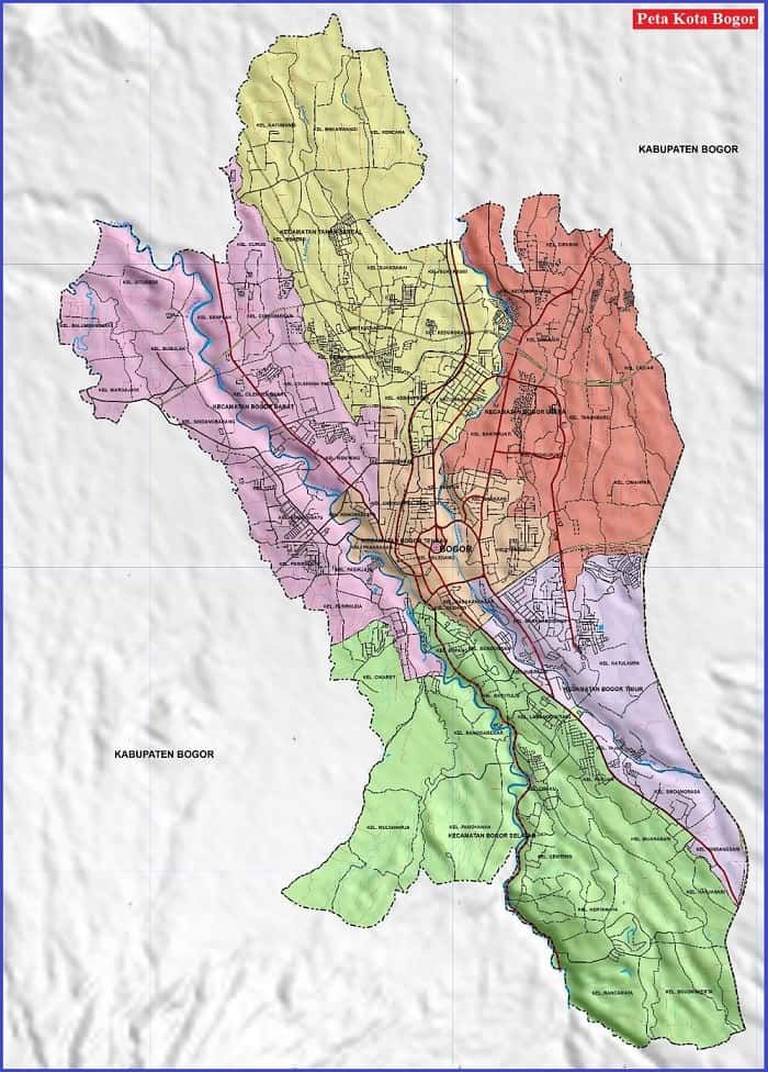 Detail Peta Kab Bogor Nomer 44