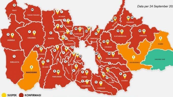 Detail Peta Kabupaten Bogor Nomer 16