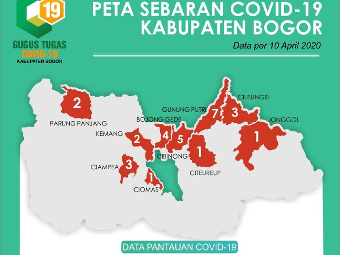 Detail Peta Kabupaten Bogor Nomer 30